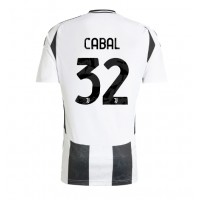 Juventus Juan Cabal #32 Fußballbekleidung Heimtrikot 2024-25 Kurzarm